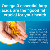 Xtendlife Omega3 botella 60 cápsulas: dosis diaria simple para bienestar cardiovascular.