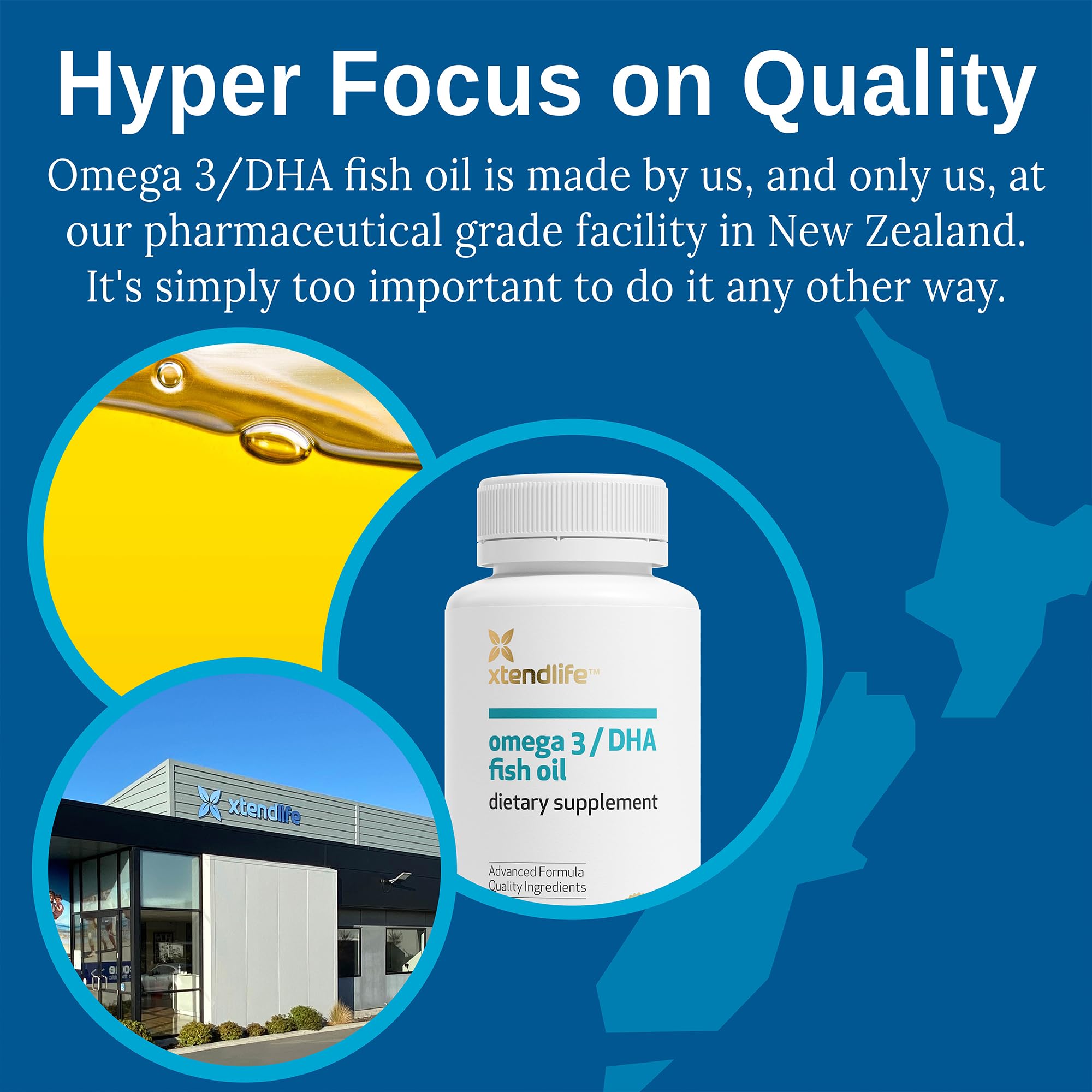 Xtendlife Omega3 sin olor a pescado: consumo agradable, sin regusto.