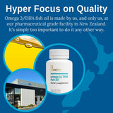 Xtendlife Omega3 sin olor a pescado: consumo agradable, sin regusto.