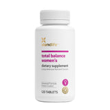 Xtendlife Total Balance muestra la botella, apoyo diario de bienestar femenino.