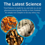 Tabletas Xtendlife Total Balance con micronutrientes para apoyo digestivo.