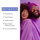 Detalle de ingredientes de Xtravit Resveratrol NAD, destaca trans-resveratrol y NAD