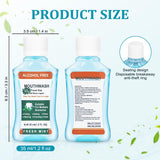 Xuezoioy portátil enjuague bucal menta 35 ml para bolso