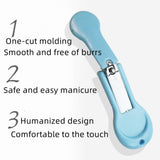 Mango antideslizante de XUJINCN para cortar uñas de bebé, mejor control.