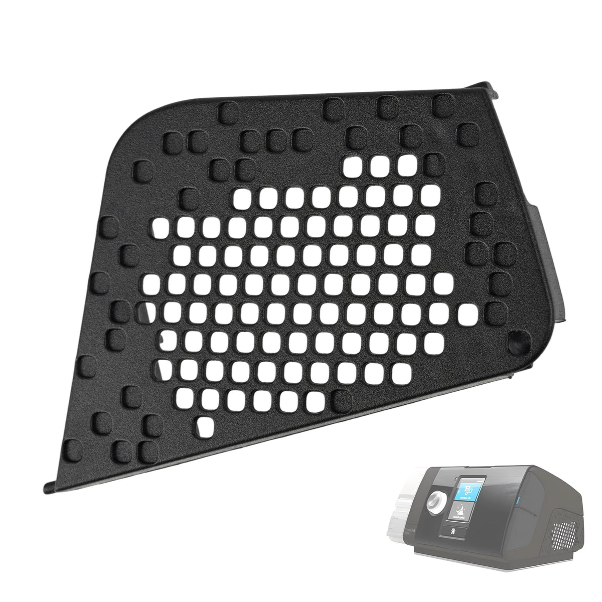 Tapa lateral de filtro XwaYexa para AirSense 10 protege el filtro y mantiene el aire limpio