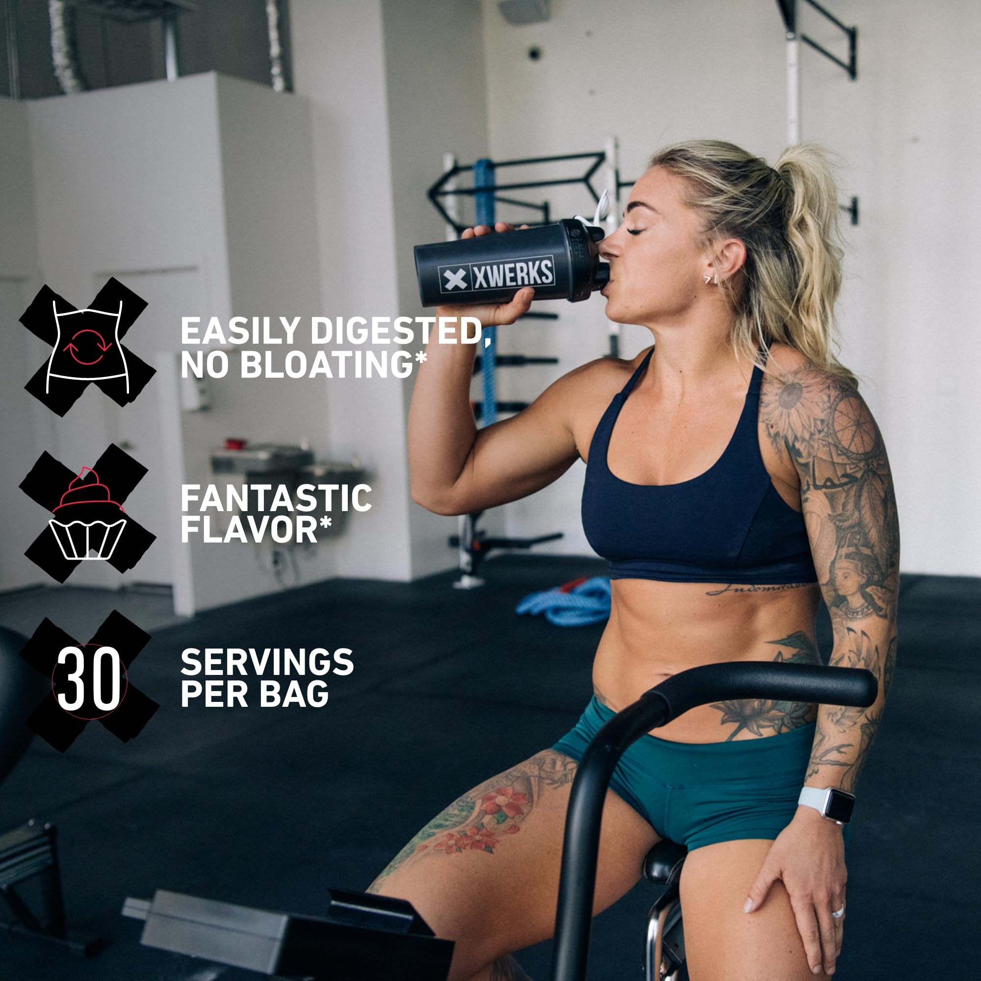 XWERKS Grow absorcion rapida tras entreno sin pesadez