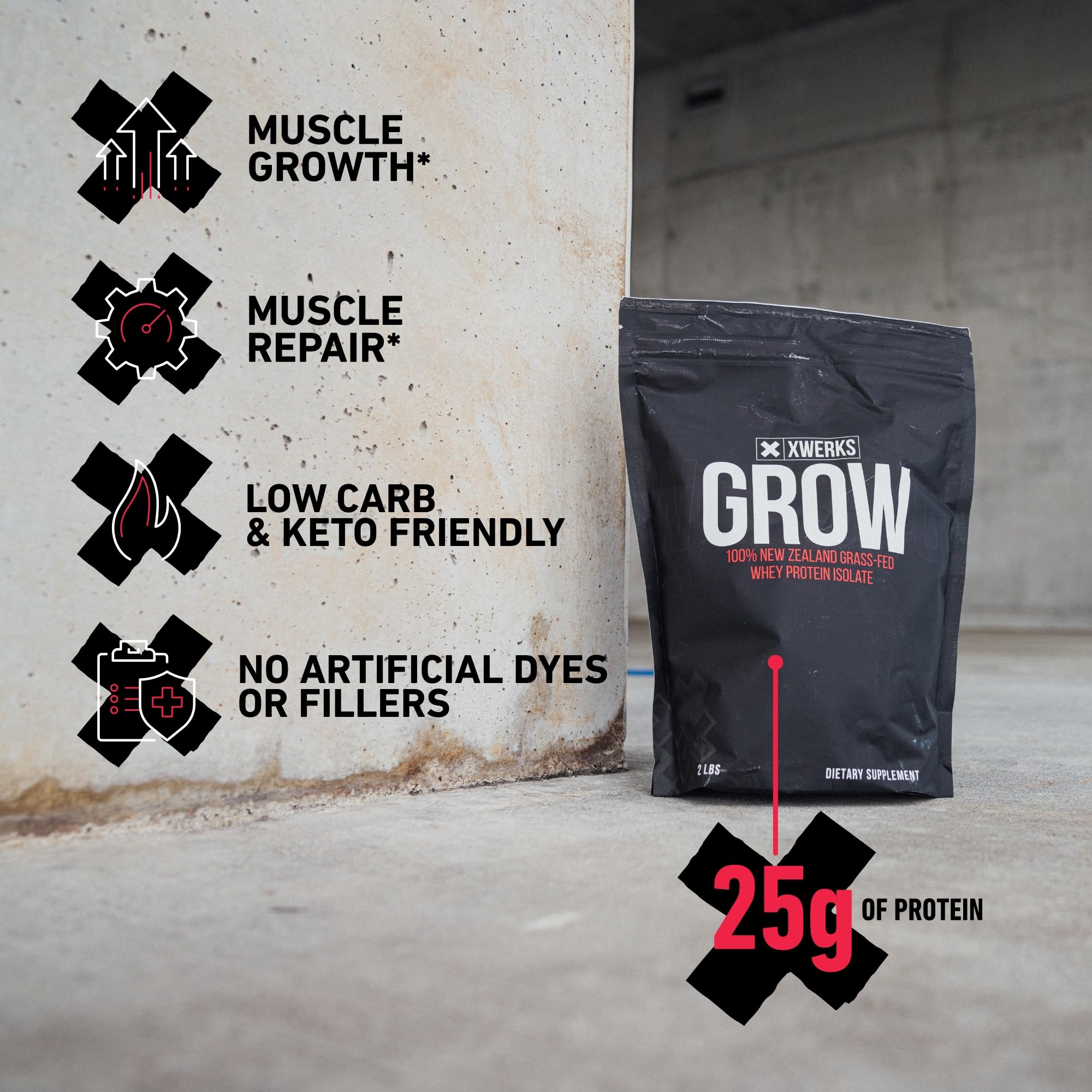XWERKS Grow sabor vainilla natural, experiencia de sabor agradable