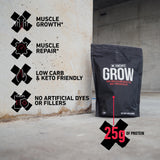 XWERKS Grow sabor vainilla natural, experiencia de sabor agradable