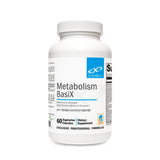 XYMOGEN Metabolism Basix, botella visible, apoya metabolismo energético y desintoxicación suave.
