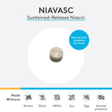 Cápsulas de XYMOGEN NiaVasc de 500 mg para uso diario