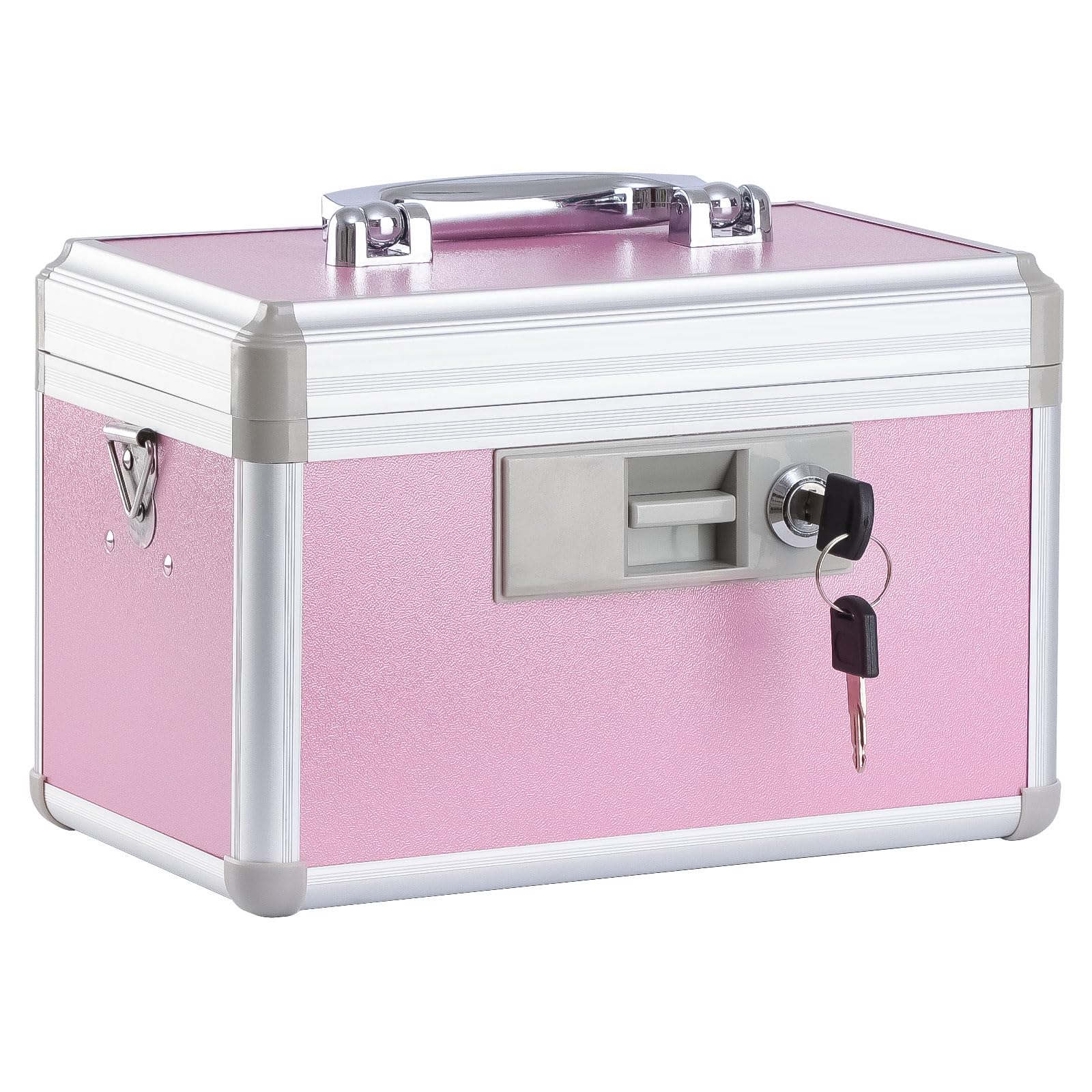 Caja de medicinas Xydstay con candado seguro para protección en casa y viaje
