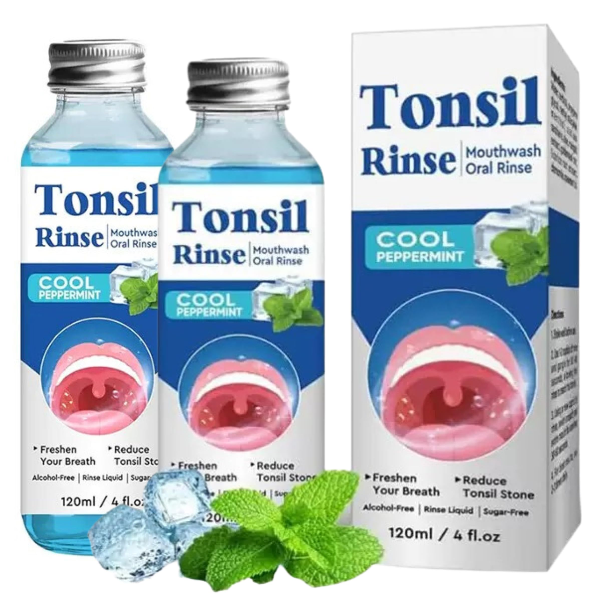 XYFSZDQJZHG eliminador de amígdalas en botella para uso diario
