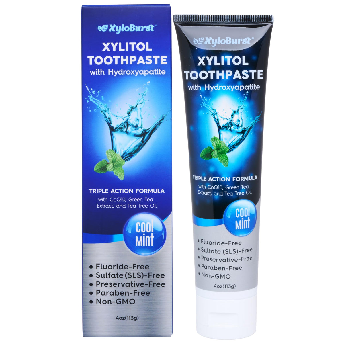 Pasta Xyloburst hidroxiapatita en tubo, fortalece esmalte