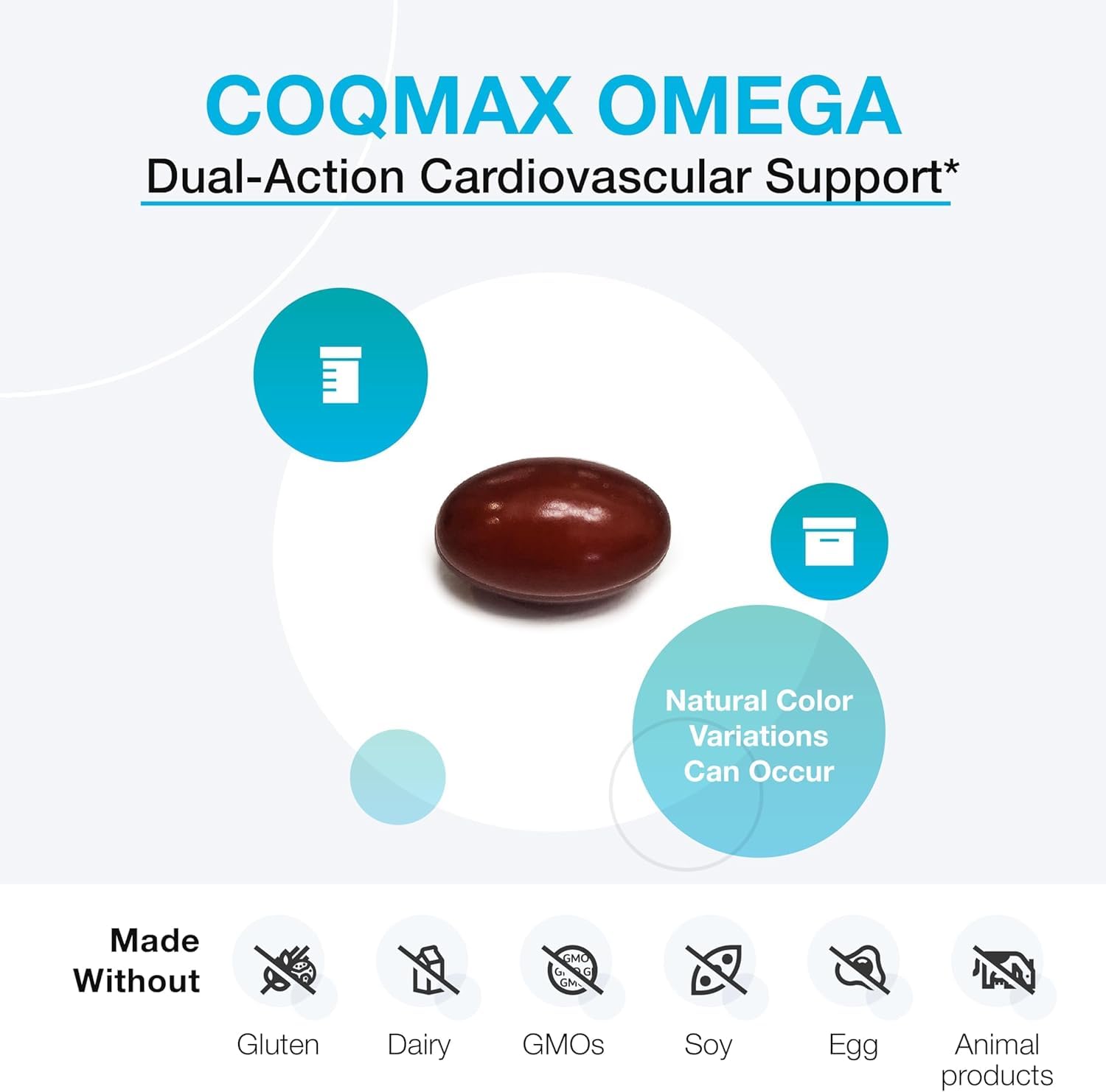 XYMOGEN CoQmax Omega tecnología-maxsimil, mejor absorción de EPA y DHA.