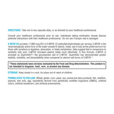 xymogen 5-mthf es, dosis de dos cápsulas, apoyo a la methylación.