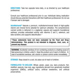 XYMOGEN ActivNutrients: etiqueta Sin OGM para mayor pureza de nutrientes.