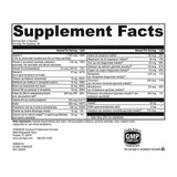 Etiqueta de XYMOGEN ActivNutrients sin hierro con información clara de uso.