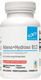 XYMOGEN Adeno+Hydroxo B12, tabletas disolución rápida Fruta Punch para energía diaria
