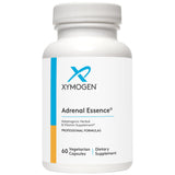 XYMOGEN Adrenal Essence: mano sosteniendo el frasco para una rutina diaria