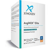 Envase de AngiNOX Elite sabor Fruta para apoyar el flujo sanguíneo diario.