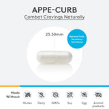 XYMOGEN Appe-Curb, 5-HTP y DL-fenilalanina para un soporte neuroquímico equilibrado.