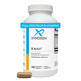 XYMOGEN B Complex cápsulas en botella para energía sostenida.
