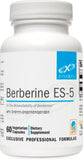 XYMOGEN Berberine ES-5 en botella, posible apoyo metabólico diario.