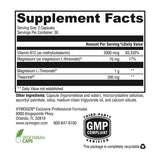 XYMOGEN Cogniquil, etiqueta frontal, información clara sobre ingredientes.