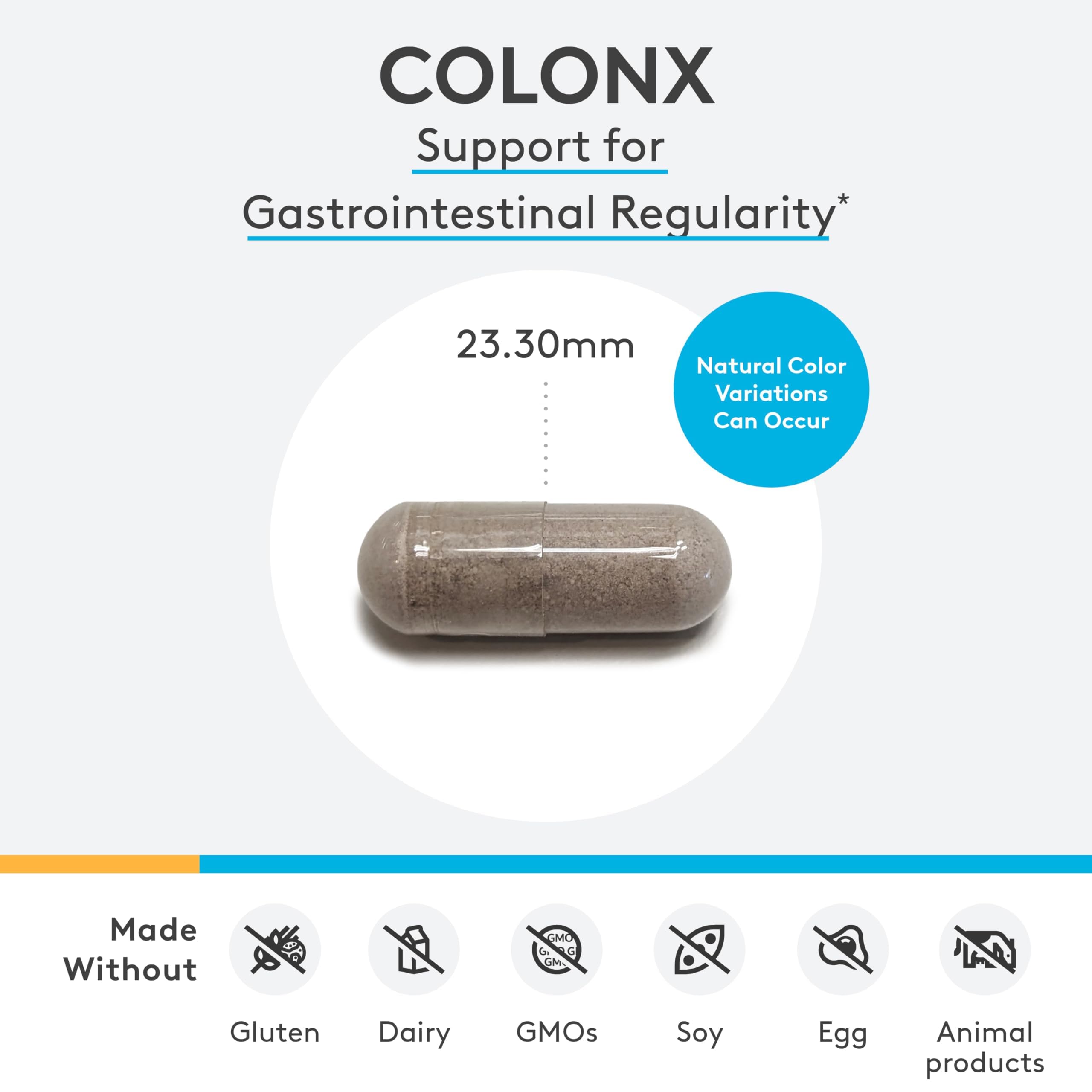 XYMOGEN ColonX cápsulas en mano, enfoque en comodidad para la rutina diaria