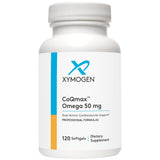 XYMOGEN CoQmax Omega 50 mg: botella para uso diario y equilibrio cardiovascular