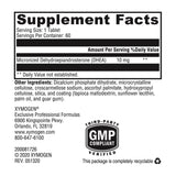 XYMOGEN DHEA: tabletas de 10 mg para toma cotidiana.
