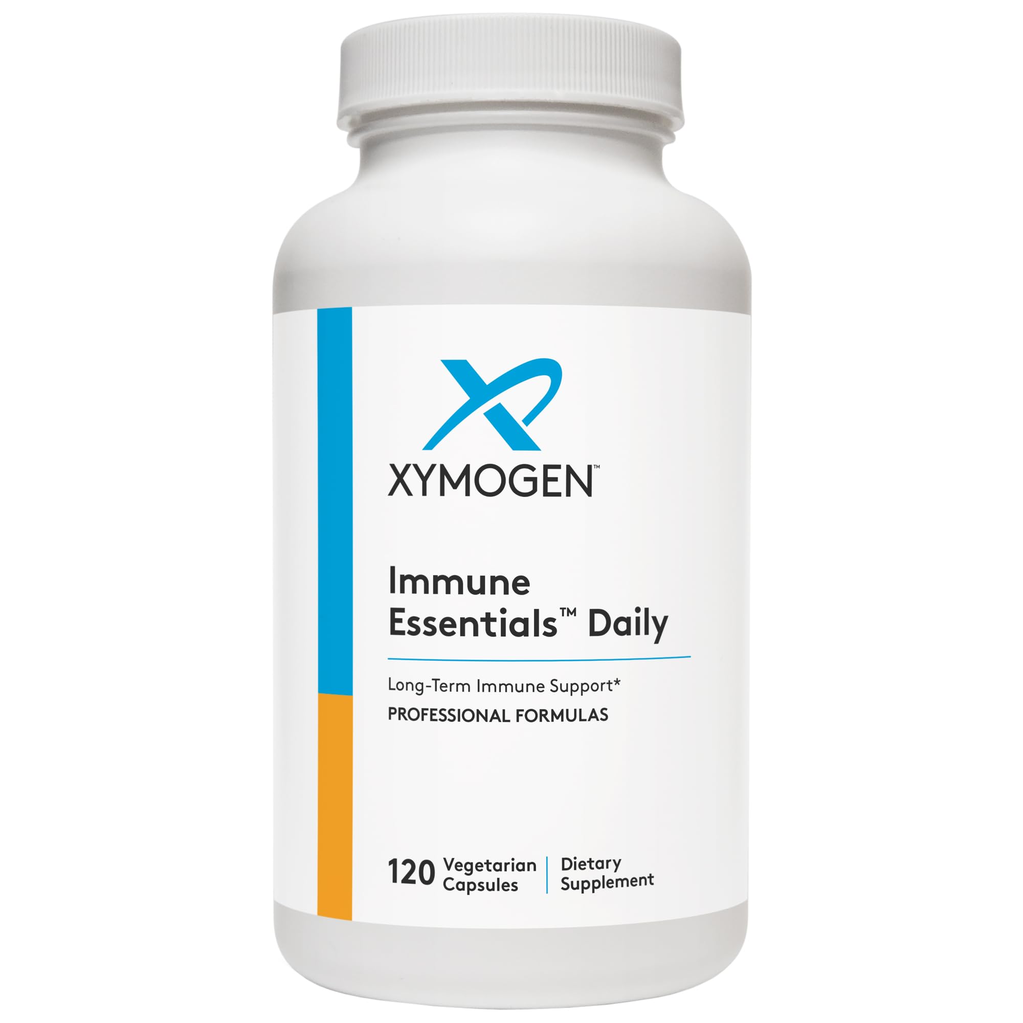 XYMOGEN Esenciales de Inmunidad Diaria: frente de la caja mostrando el packaging