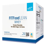 XYMOGEN FIT Lean Food Whey ofrece 21 g de proteína por porción para recuperación muscular.