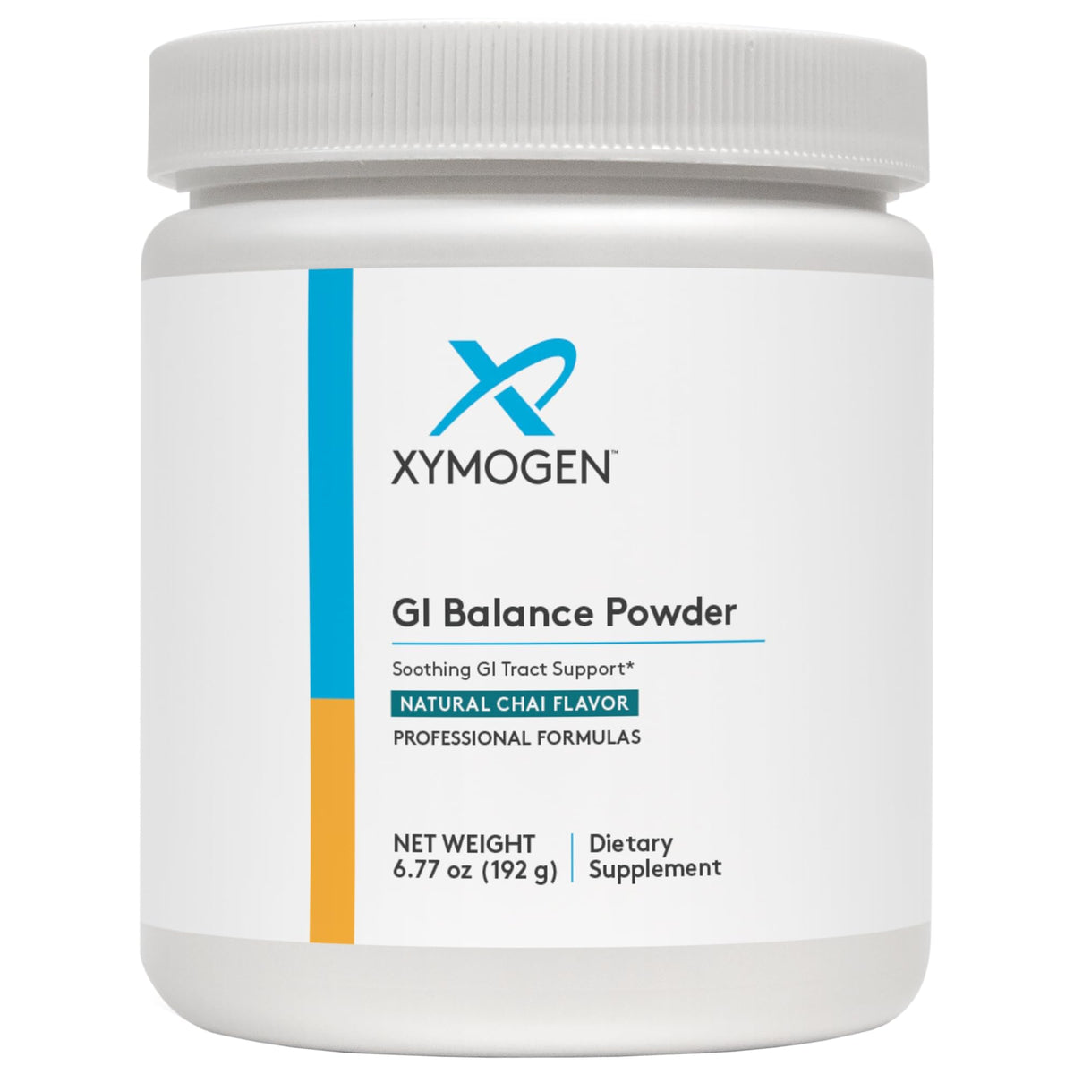 XYMOGEN GI Balance en sobres de polvo para calmar suavemente el tracto GI.