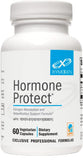 XYMOGEN Hormone Protect: botella con cápsulas para apoyar el metabolismo hormonal.