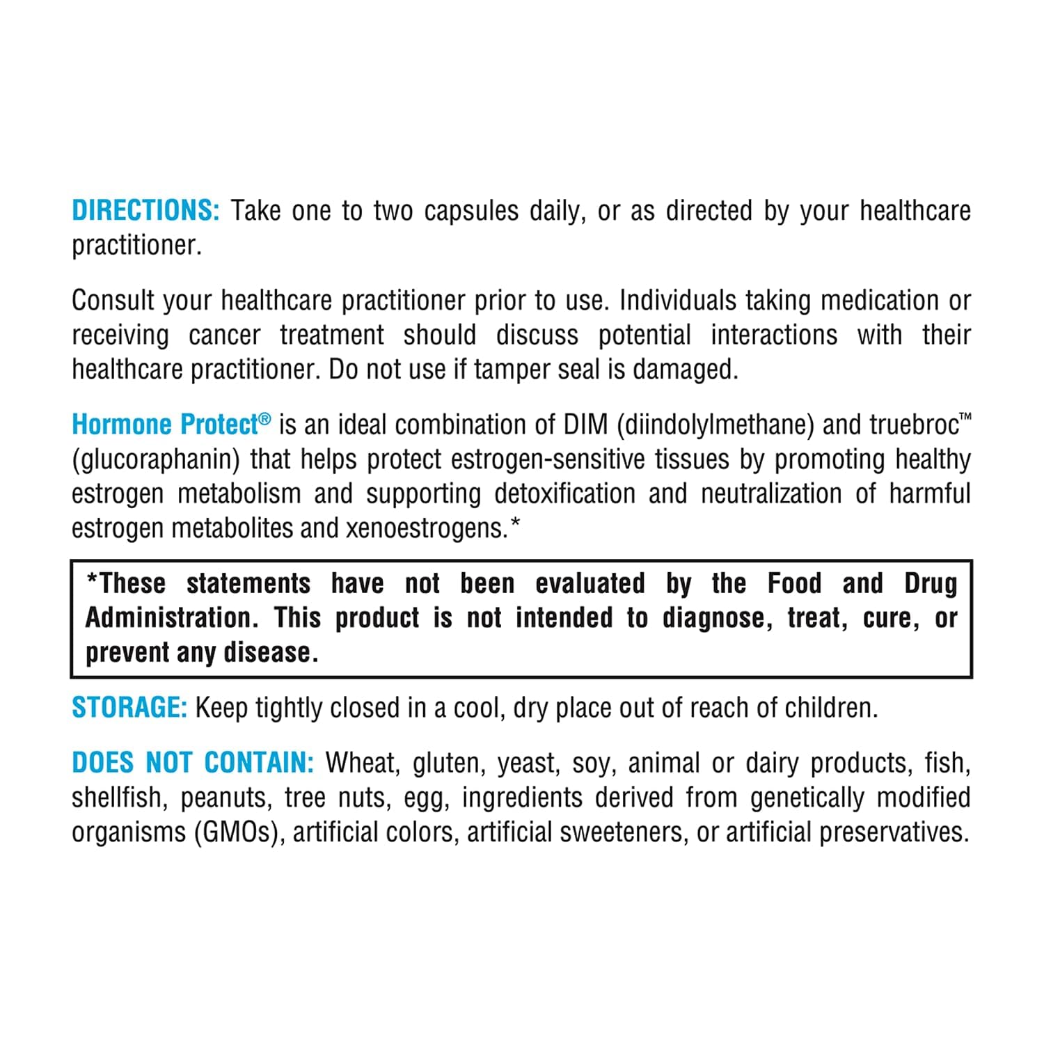 XYMOGEN Hormone Protect: envase junto a ingredientes vegetales.