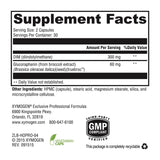 XYMOGEN Hormone Protect: etiqueta frontal con DIM y brócoli.