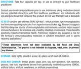 XYMOGEN IG 26 DF: complemento apto para dietas sin lácteos.
