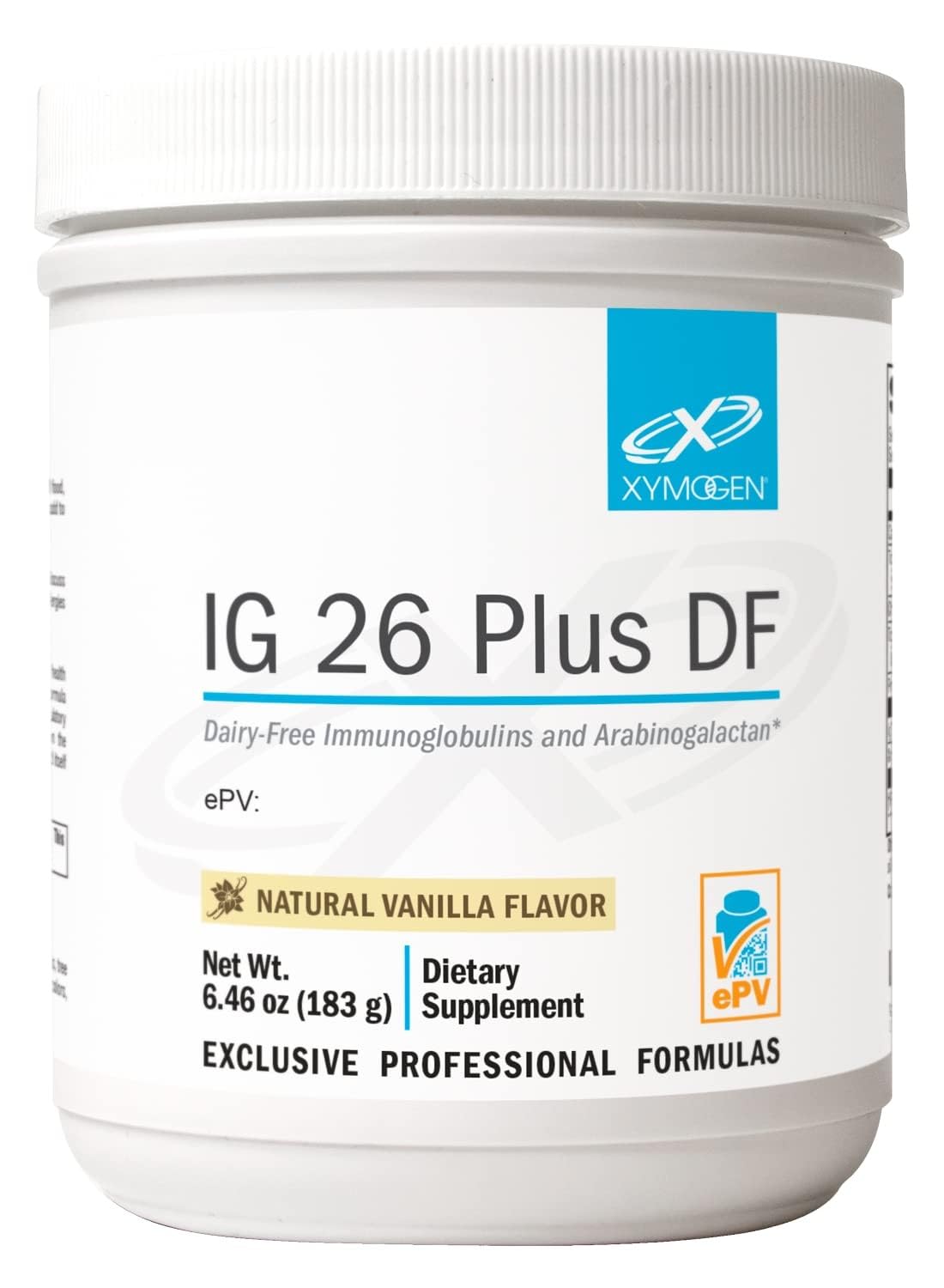 XYMOGEN IG 26 Plus DF polvo inmunoglobulina para apoyo intestinal diario