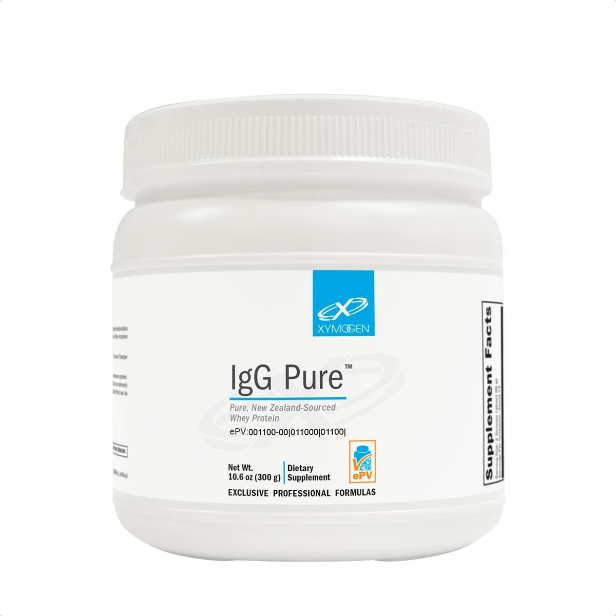 XYMOGEN IgG Pure polvo proteico enfocado en recuperación muscular tras entrenos