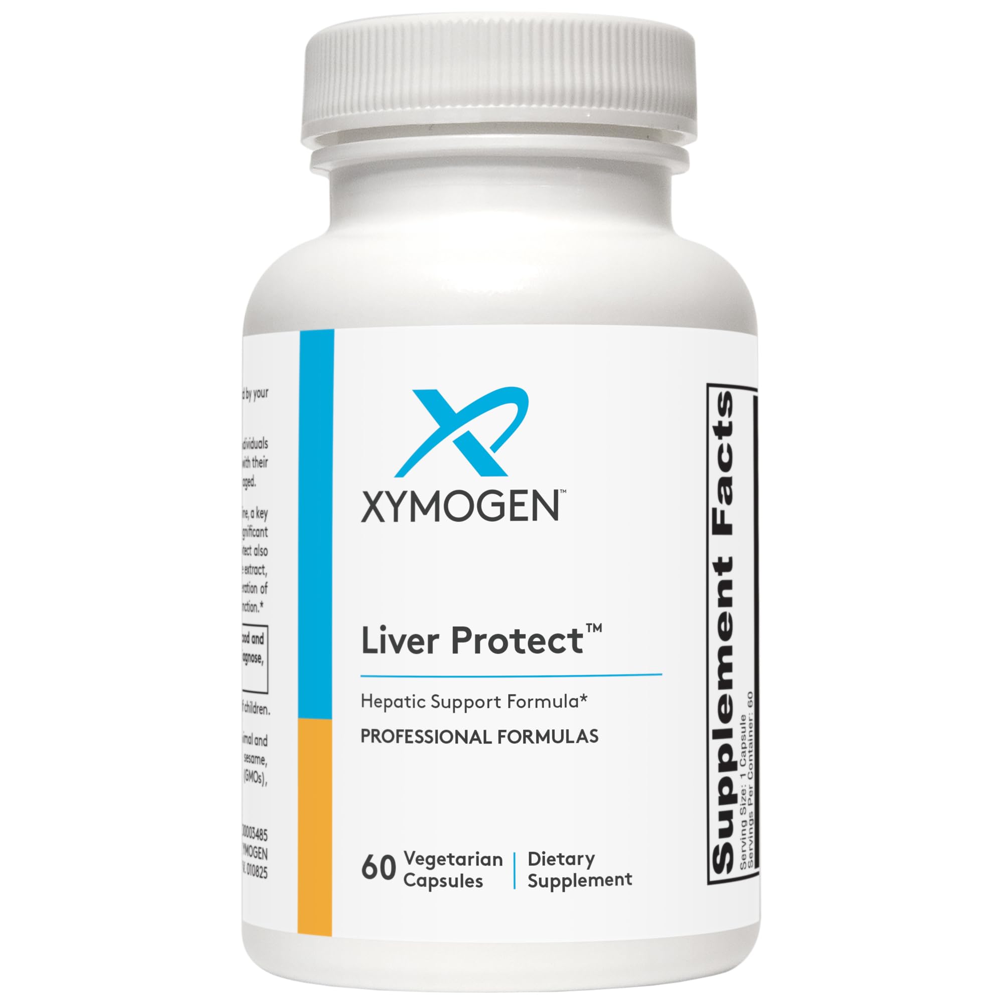 XYMOGEN Liver Protect, caja en estante, fácil de identificar