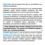 XYMOGEN Liver Protect, etiqueta clara con información clave de ingredientes
