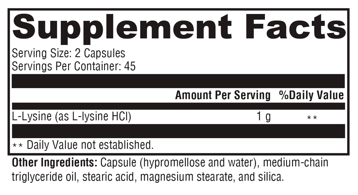XYMOGEN L-Lisina 1000 mg: cápsulas de textura suave para tragar fácilmente.