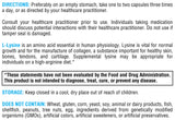XYMOGEN L-Lisina 1000 mg: consumo diario con agua para adherencia.