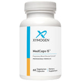 XYMOGEN MedCaps IS, botella frontal, apoya metabolismo de carbohidratos.