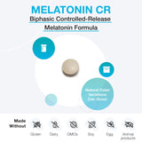  XYMOGEN Melatonina CR vitamina B6: liberación sostenida para ritmos nocturnos.