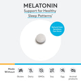 XYMOGEN Melatonina, uso nocturno, pastilla de disolución rápida para preparar la noche.