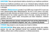 XYMOGEN Metilcobalamina, libre de alergenos para dietas diversas