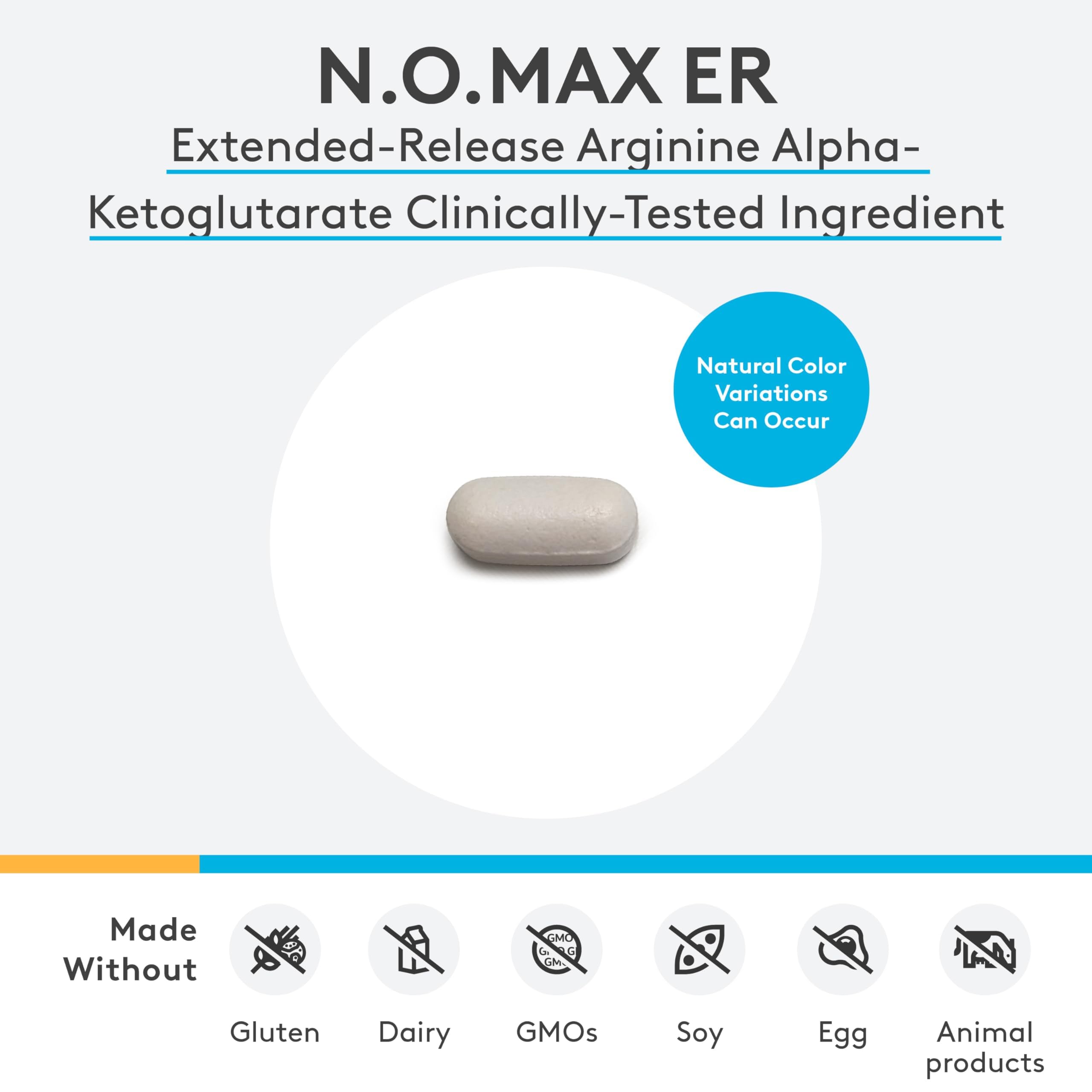 XYMOGEN N.O.max ER envase tabletas, toma diaria para apoyo circulatorio
