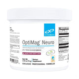 XYMOGEN OptiMag Neuro: botella cerrada para almacenamiento práctico y seguro.